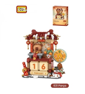 LZ4813 LOZ YENİ YIL TAKVİMİ 631 PARÇA BLOCK