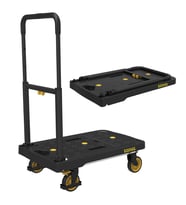 STANLEY FATMAX FX712 120Kg Profesyonel Katlanabilir Paket Taşıma Arabası (Siyah-Sarı)