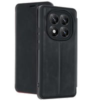 Redmi Note 14 Pro 5G Kılıf Flip Cover - Siyah