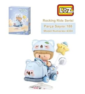 Lz-4304 Loz Koala Sallanma Sürüşü 188 Parça Block Oyuncak