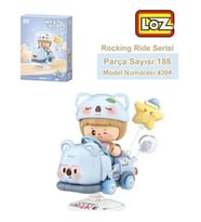 Lz-4304 Loz Koala Sallanma Sürüşü 188 Parça Block Oyuncak