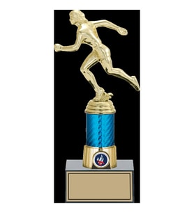 ODAK KUPA - Figürlü Kupalar - Atletizm Kadın Figürlü Kupalar FG-005 C - 27 cm