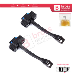 VW Touareg MK2 7P 7P5 7P6 2010-2018 7P0839249 İçin 2 EA Arka Sağ ve Sol Kapı Gergi Yayı