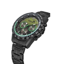 Polo Air Spor Erkek Kol Saati Siyah Yeşil Renk PL-7043E3x (Siyah-Yeşil)