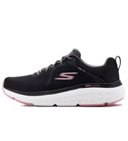 Skechers Max Cushioning Delta-Smooth Stride Womens Running Black Kadın Koşu Yürüyüş Ayakkabısı Siyah