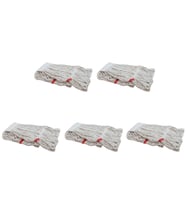 Cod-Ex Dar Yedek Islak Mop Paspas Ucu Başlığı Püskül -17 Cm. -Pamuklu - 450 Gram. -Beyaz - 5 Adet