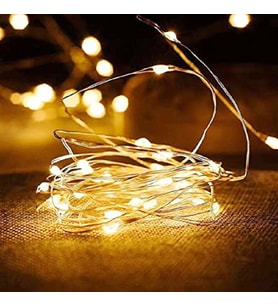 10 METRE BATTERY WARM LİGHT LED LİGHT 10 METRE PİLLİ GÜN IŞIĞI LED IŞIK GÜN IŞIĞI PİLLİ IŞIK SARI