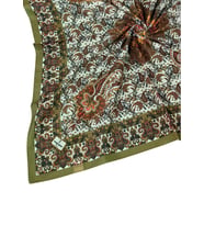 Mim Eşarp Prime Pamuk Etnik Desenli Eşarp 90x90 cm (KAHVE)