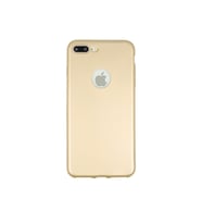 Apple iPhone 8 Plus Premium Silikon Kılıf Gold