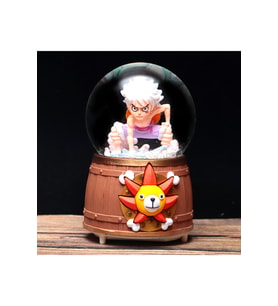 Naruto Büyük Boy Kar Küresi Işıklı, Müzikli, Püskürtmeli, Beyaz, 16X12
