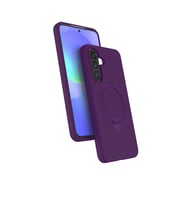 Samsung Galaxy A17 5g Regal Magsafe Standlı Kapak - Derin Mor
