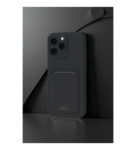 İphone 16 Plus Kılıf Kelvin Kartvizitli  - Derin Mor