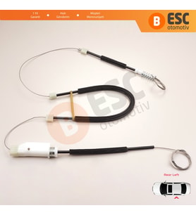 Audi A7 C7 S7 RS7 MK1 4G 4GA 4GF 2010-2018 4G8839461 İçin Elektrikli Arka Sol Cam Kriko Tamir Seti