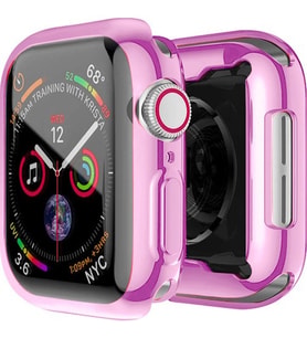 Ally Apple Watch Uyumlu 7 45MM 360 Koruma Ultra Slim Silikon Kılıf
