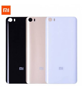 Xiaomi Mi 5 Arka Pil Batarya Kapak Cam (Gold)