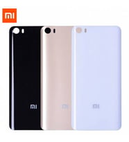 Xiaomi Mi 5 Arka Pil Batarya Kapak Cam (Gold)