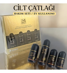 Çatlak Kremi Seti - 4'lü Set - Çatlak İzlerine Karşı Premium Bakım - Evde ve Profesyonel Kullanım