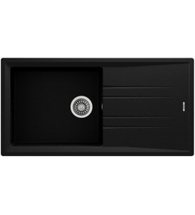 115330003-Teka Stone 60 L-Tg Metallic Black Granit Eviye