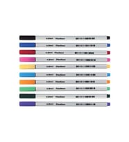 Globox Fineliner İnce Keçe Uçlu Kalem 0.4 mm 10 Renk Pvc Kutu (Karışık)
