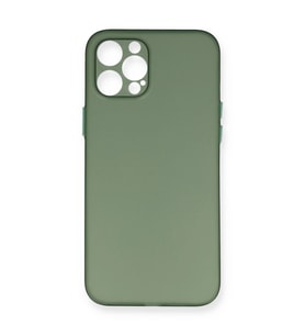 Apple İphone 12 Pro Max Kılıf Pp Ultra İnce Kapak - Yeşil