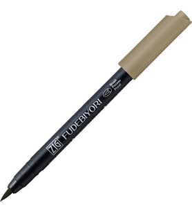 Zig Fudebiyori Brush Pen Fırça Uçlu Kalem 96 MID GRAY 