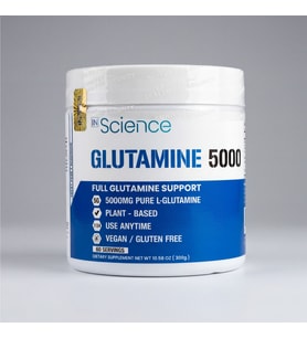 In Science Nutrition L-Glutamine 5000 Mg Toz 300 gr (60 Servis) - Aromasız Saf Amino Asit