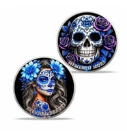 Memento Mori Ebedi Güzellik Stoa Felsefe Manifest Coin Koleksiyon Metal Para CP099