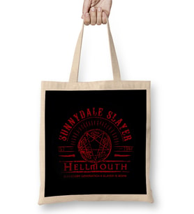 Hellmouth Bez Çanta Uzun Saplı