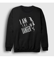 Presmono Unisex Siyah Danger V2 Breaking Bad Sweatshirt 184467tt
