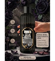 ROYAL ROSE Karagül Kolonyası 60° – Yoğun ve Kalıcı Gül Kokusu  Ferahlatıcı & Şık  Günlük ve Özel Kullanım