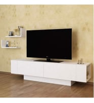 TV Ünitesi Ekip Beyaz