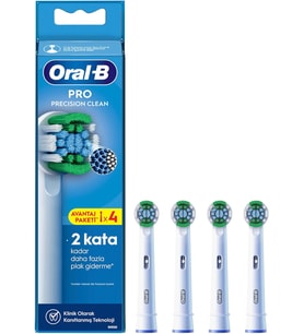 Oral-B Precision X-Filament Şarjlı Diş Fırçası Yedek Başlığı 4 Adet