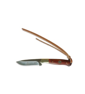 Puma SGB Wood With Leather Sheath Caping Bıçak