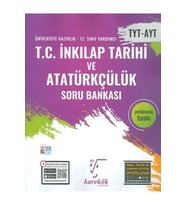Karekök Yayınları Karekök Yayınları TYT AYT T.C İnkılap Tarihi ve Atatürkçülük Soru Bankası (Çok Renkli)