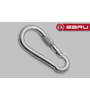 Vidalı Karabina, Kanca, Çengel 12Mm - 10 Adet