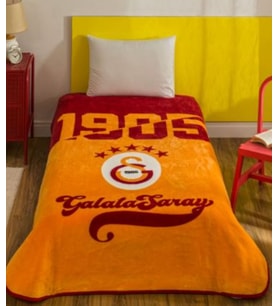 Taç Lisanslı Galatasaray sampiyon 25 Tek Kişilik Battaniye 2026 yeni model