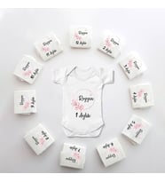 İsme Özel Anı Kız Bebek 12 Aylık Zıbın Set-ZBNSET_105