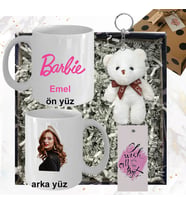 Barbie Temalı Kişiye Özel Hediye Seti