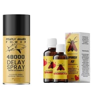 DELAY 48000 GECİKTİRİCİ SPREY + 2 KUTU SPANİSH FLY BAYAN UYARICI(AZDIRICI) DAMLA