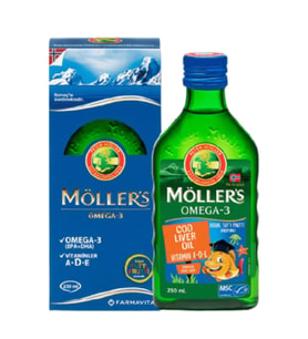 Mollers Omega 3 Balık Yağı Tuttu Frutti 250 ml