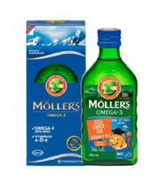 Mollers Omega 3 Balık Yağı Tuttu Frutti 250 ml