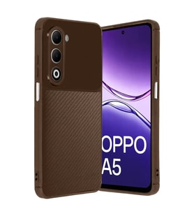 A5 4G Auto Focus Karbon Kapak - Kahverengi