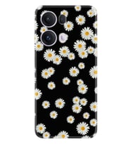 Oppo Reno 13F Kılıf Boutique Baskılı Resimli Papatyalar Pcode -018