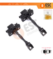 Seat Toledo MK4 KG Skoda Rapid 2012-2019 5JA837249E İçin 2 EA Ön Sağ ve Sol Kapı Gergi Yayı