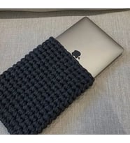 El Örgüsü I Pad Kılıfı (Siyah)