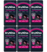 Drynites Emici Gece Külodu/Külot Bez Kız 8-13 Yaş 30-48KG Large 54 Adet 6PK*9 Alt Islatmalara Karşı
