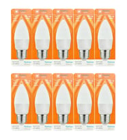 (10 Adet) Osaka 7W (50W) 3000K (Sarı) E27 Duylu (Kalın Duy) Mum Led Ampul