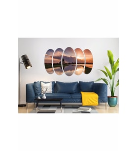 GÖL KİLİSE MANZARASI MDF TABLO-3170
