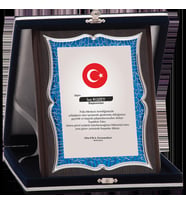 ODAK KUPA - Ahşap Plaketler - PL-033-M B - 15x20 cm