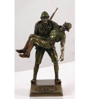 WISE Veronese Serisi-MEHMETCIGE SAYGI ANITI BRONZ-18*12*12 CM.